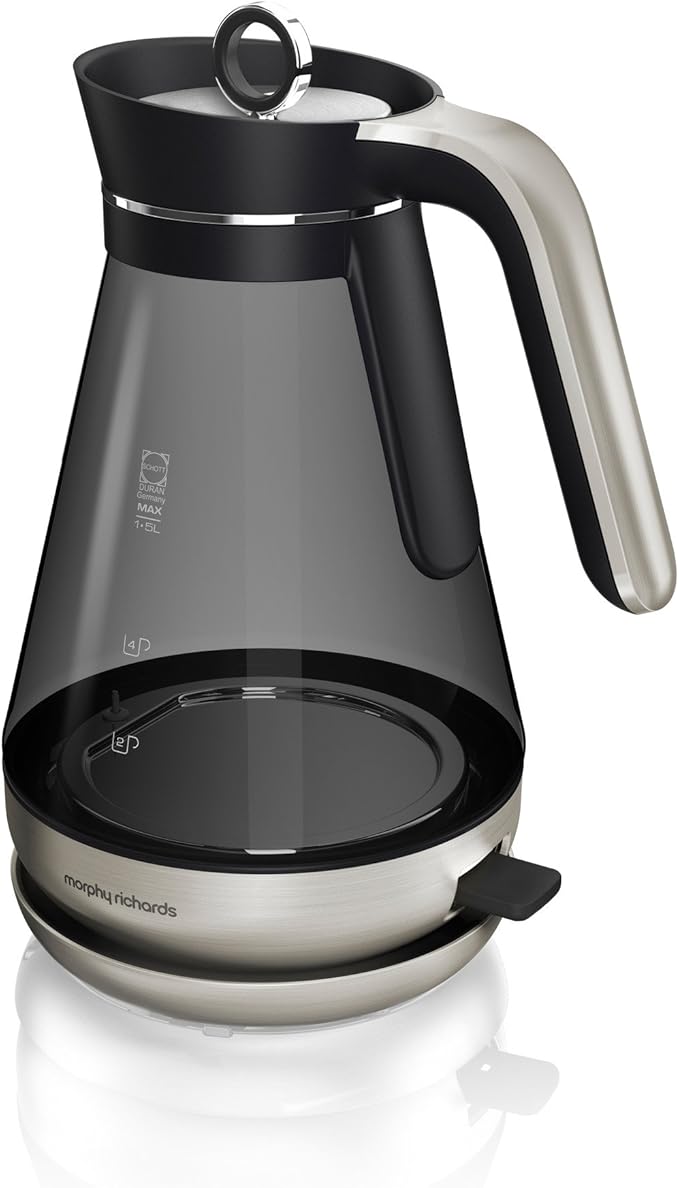 morphy richards 摩飞 redefine 108000 电热水壶,玻璃/不锈钢材质,6
